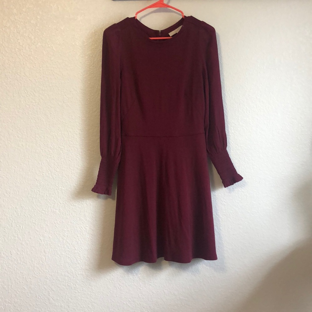 Fun sleeves on this midi dress